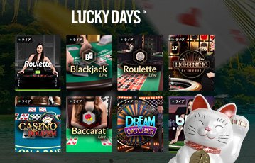 Lucky Days live casino