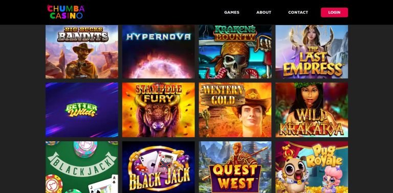 Chumba Casino website