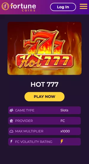 Fortune Coins - Slot Games - Hot 777