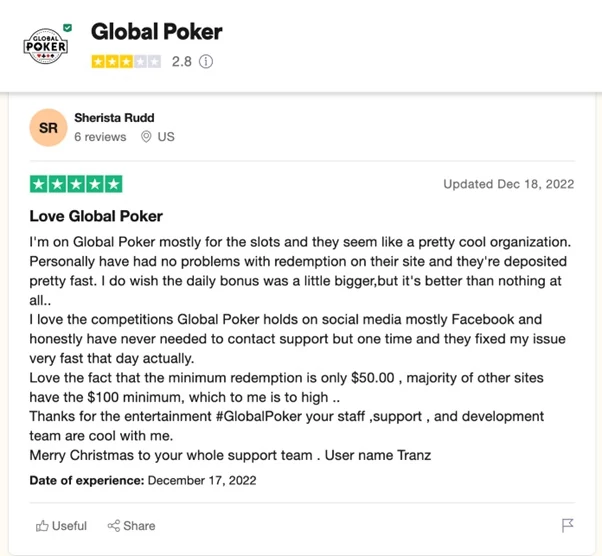 Global Poker review