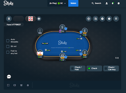 stake us table games poker