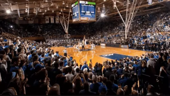 cameron indoor stadium duke basketball