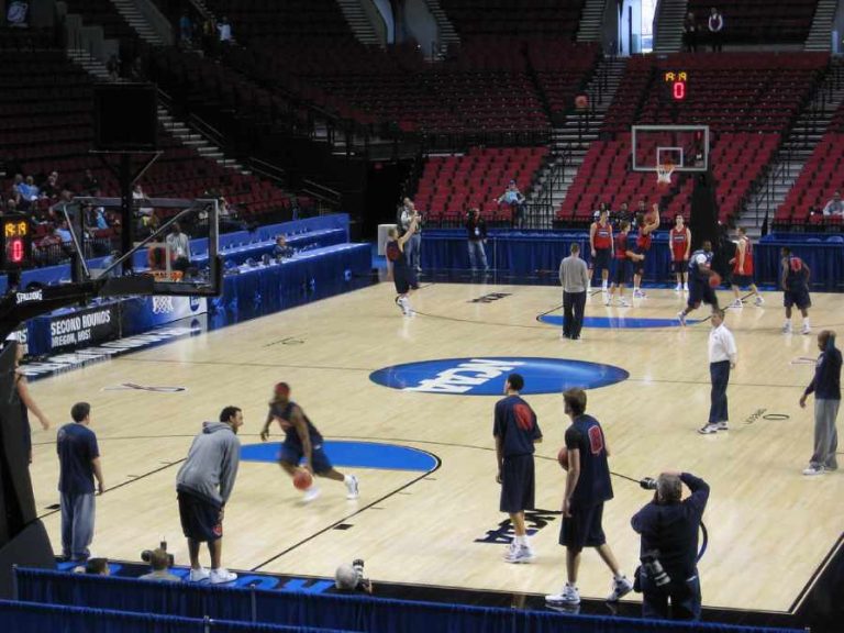 Gonzaga Basketball practice