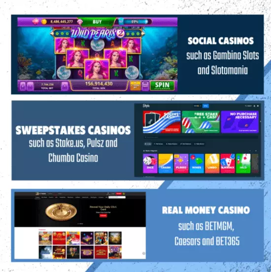 social sweeps real money casino examples