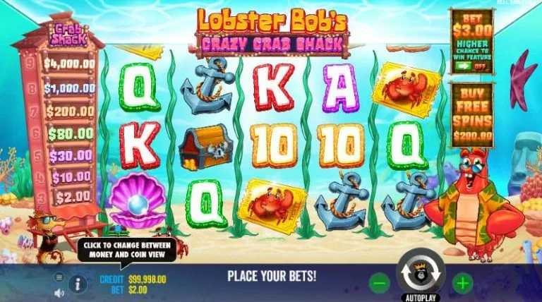 Lobster Bobs Crab Shack Slot