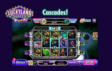 Luckland Slots cascades