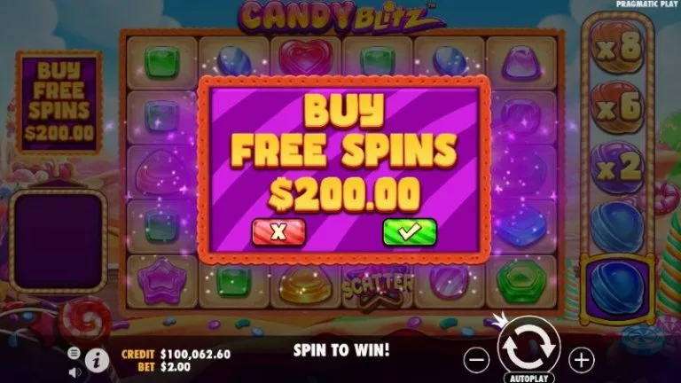 Candy Blitz Free Spins