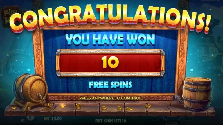 Pub Vikings Free Spins