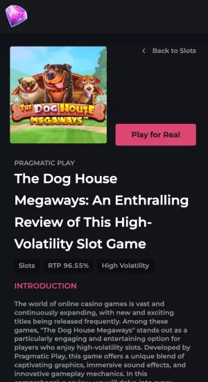 Vegas Gems - Games - Dog House Megaways