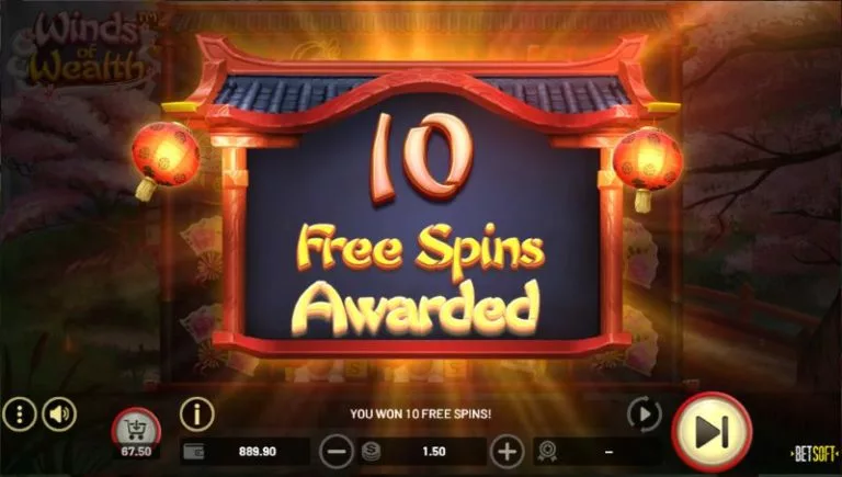 Winds of Wealth Slot Free Spins