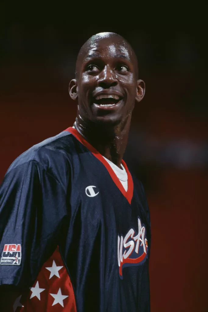 USA vs Canada at Orlando Arena at 1999 - Kevin Garnett