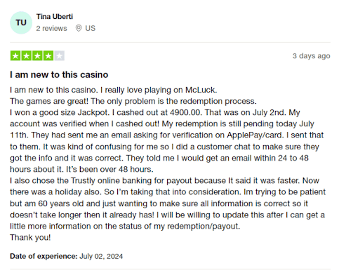 mcluck customer reviews 2