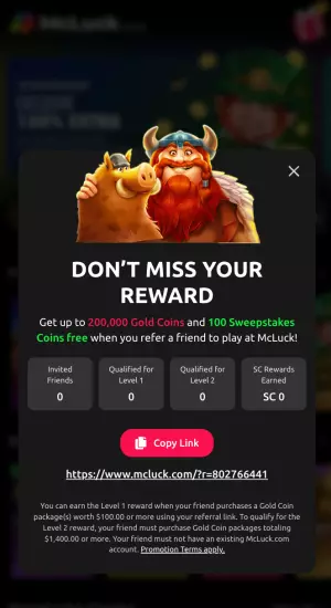 McLuck - Refer a Friend Bonus