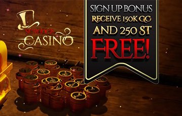 scrooge casino bonus