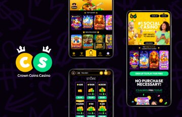 Crown Coins Casino mobile app