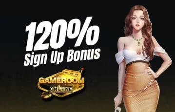 Gameroom sign-up bonus