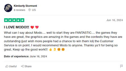 modo us customer review