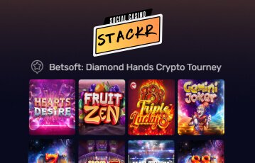 Play Betsoft games at Stackr Casino