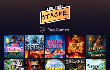 Stackr Casino Games Selection