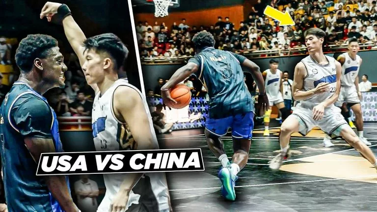 Video: USA vs China Streetball | Nas Faces The #1 Streetballer In China w/ 100 Million Followers